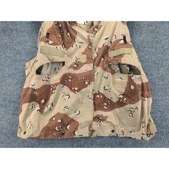 PASGT Vest Cover Desert Camo Size Small & Medium Tan Brown Military - Picture 7 of 11
